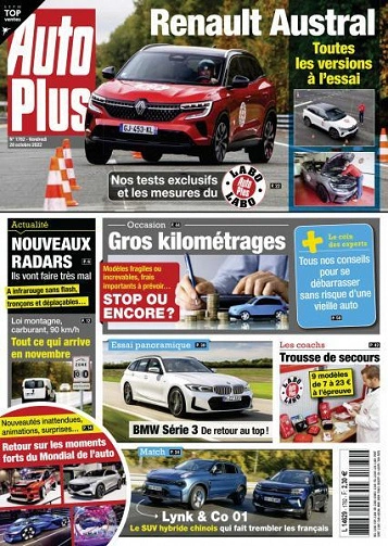 Jaquette de Auto Plus - 28 Octobre 2022