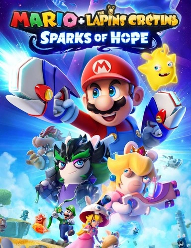 Jaquette de Mario and The Lapins Cretins Sparks of Hope v1.1.2028814.2 Dlcs MULTi Ryujinx