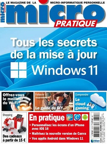 Jaquette de Micro Pratique - Décembre 2022