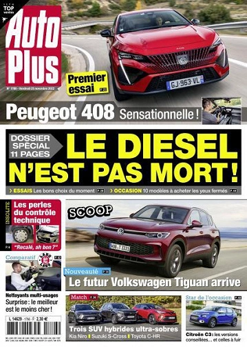 Jaquette de Auto Plus - 25 Novembre 2022