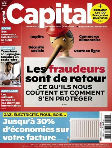 Jaquette de Capital France - Décembre 2022