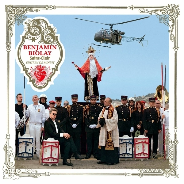 Jaquette de Benjamin Biolay-Saint-Clair (Edition de Minuit) 2022