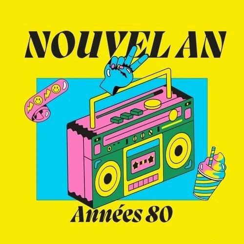 Jaquette de VA - Nouvel An - années 80 - 2022