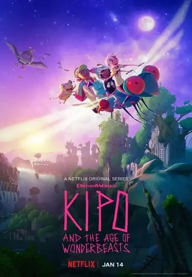 Jaquette de Kipo et l'âge de Animonstres