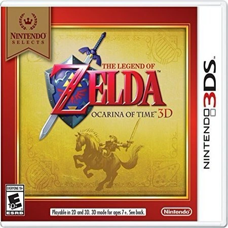 Jaquette de The Legend of Zelda - Ocarina of Time 3D