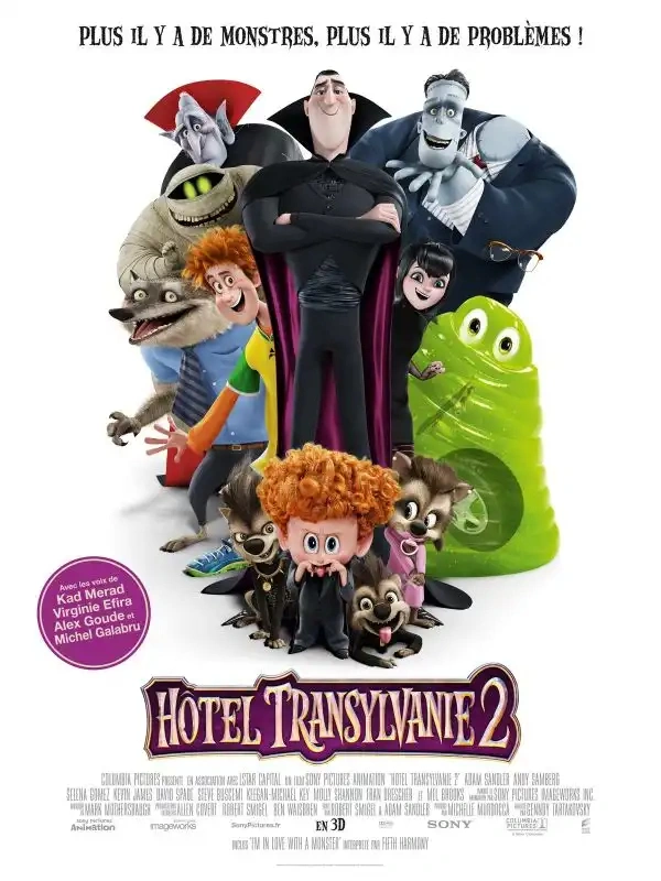 Jaquette de Hotel Transylvania 2