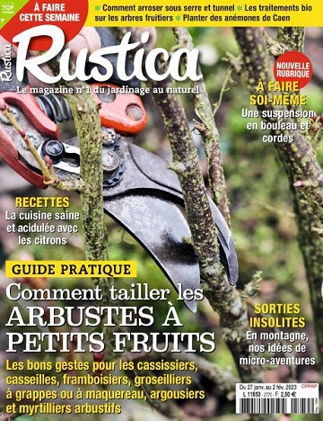 Jaquette de Rustica - 27 Janvier 2023