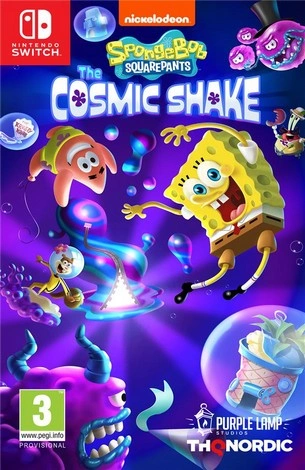 Jaquette de SpongeBob SquarePants The Cosmic Shake