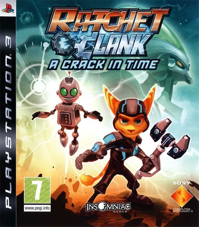 Jaquette de Ratchet and Clank: A Crack in Time