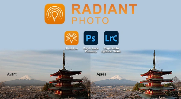 Jaquette de Radiant Photo v1.1.0.250 x64 Standalone et Plugins Adobe PS/LR