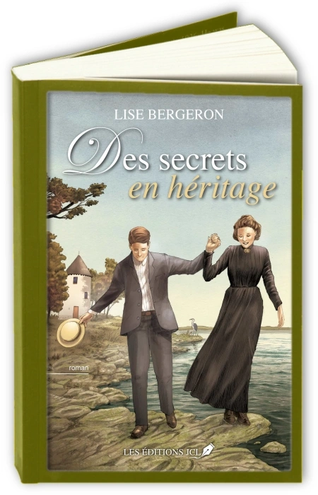 Jaquette de Des secrets en héritage - Lise Bergeron 2023