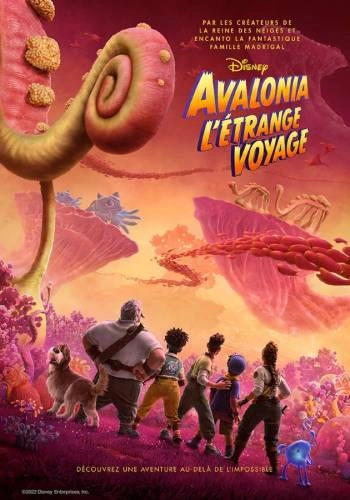 Jaquette de Avalonia, l'étrange voyage