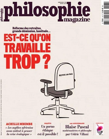 Jaquette de Philosophie Magazine France - Mars 2023
