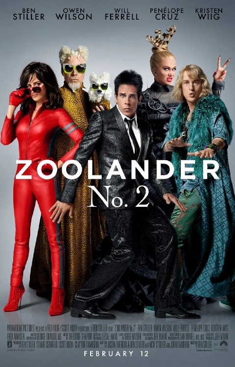 Jaquette de Zoolander 2