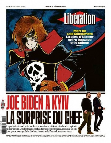 Jaquette de Libération du 21 février 2023