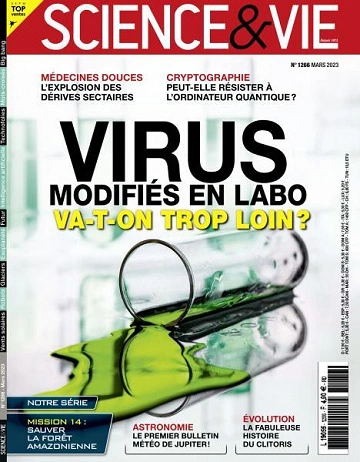 Jaquette de Science & Vie - Mars 2023