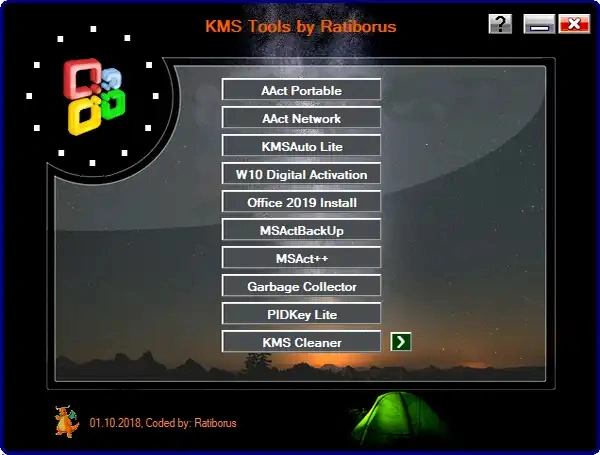 Jaquette de KMS Tools Portable 01.10.2018