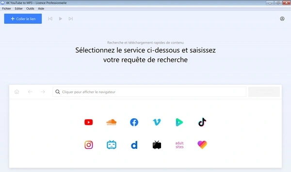 Jaquette de 4K YouTube to MP3 4.8.3 Win x64 Multi Préactivé
