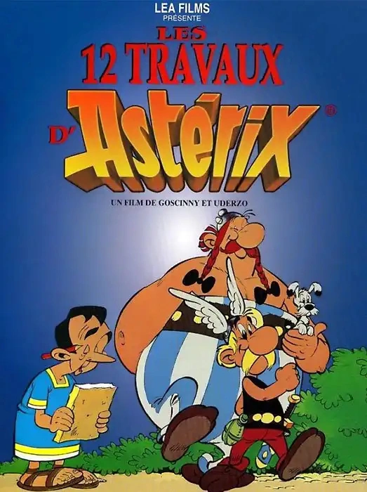 Jaquette de Les Douze Travaux d'Astérix