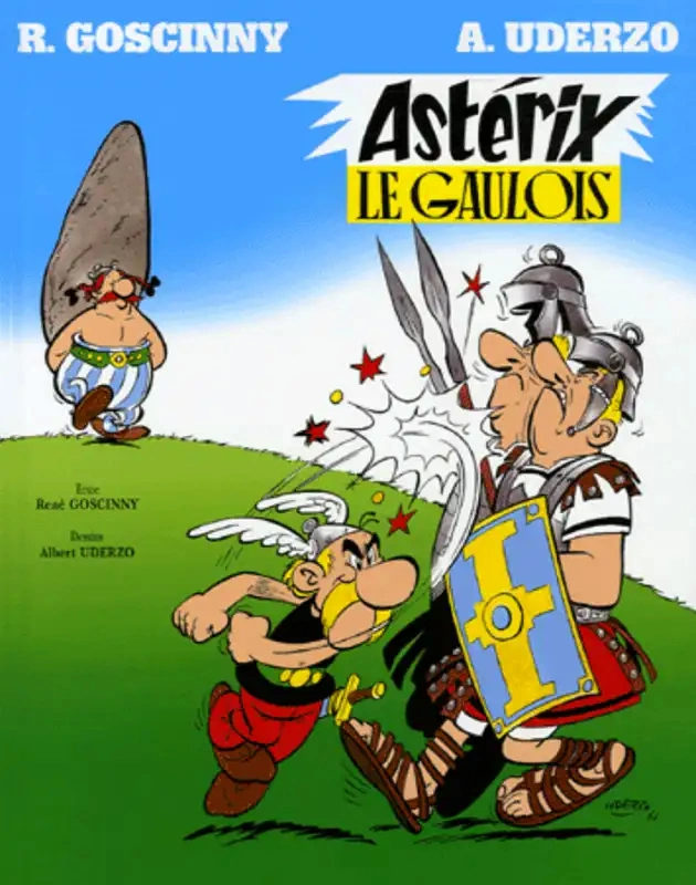 Jaquette de Astérix le Gaulois