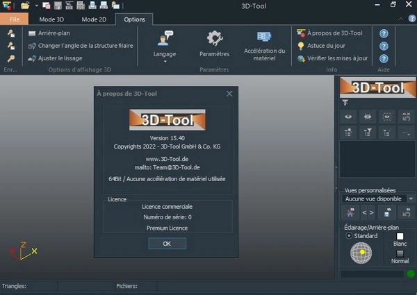 Jaquette de 3D-Tool 15.40 Win x64 Multi Préactivé