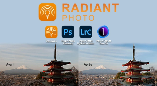 Jaquette de Radiant Photo v1.1.1.268 x64 Standalone et Plugins Adobe PS/LR/C1 WIN x64
