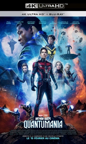 Jaquette de Ant-Man et la Guêpe : Quantumania