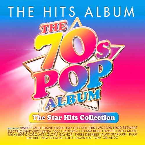 Jaquette de VA-The 70s Pop Album The Star Hits Collection 2023