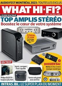Jaquette de What Hi-Fi France - Mai 2023