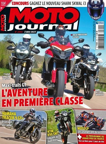 Jaquette de Moto Journal - 5 Mai 2023