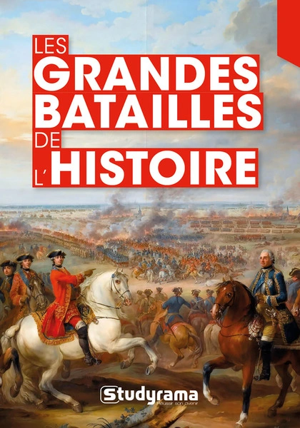 Jaquette de Les grandes batailles de l'histoire - Collectif 2019