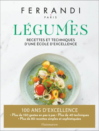 Jaquette de légumes, recettes et techniques - Ferrandi Paris 2020