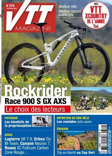 Jaquette de VTT Magazine - Juin-Juillet 2023