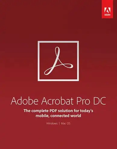Jaquette de Adobe Acrobat Pro DC v2019.012.20034
