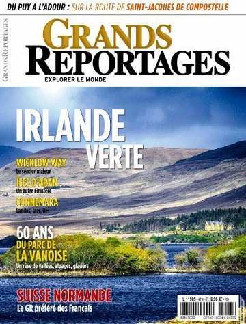 Jaquette de Grands Reportages - Juin 2023