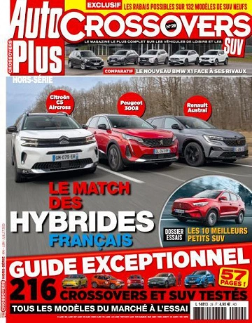 Jaquette de Auto Plus Hors-Série Crossovers Suv N29 - Mai-Juillet 2023