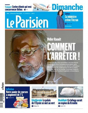 Jaquette de Le Parisien - 4 Juin 2023