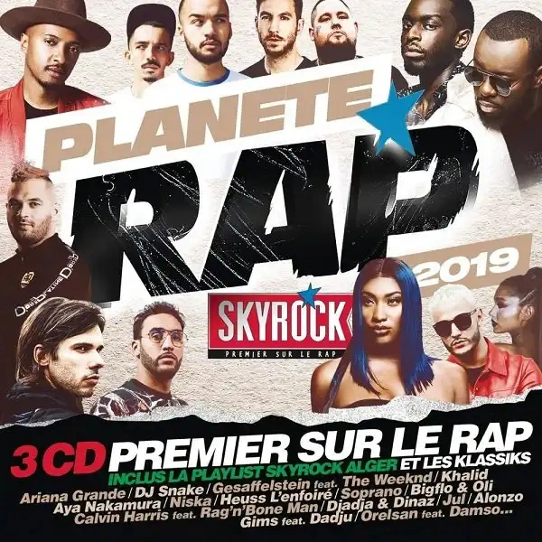 Jaquette de Planete Rap 2019