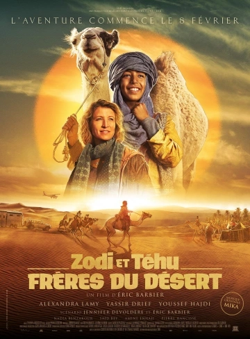 Jaquette de Zodi et Téhu, frères du désert