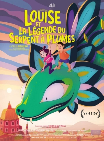 Jaquette de Louise et le legende du serpent a plumes