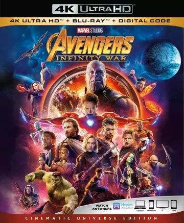 Jaquette de Avengers 3 : Infinity War