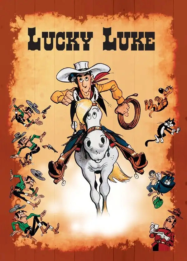 Jaquette de Lucky Luke