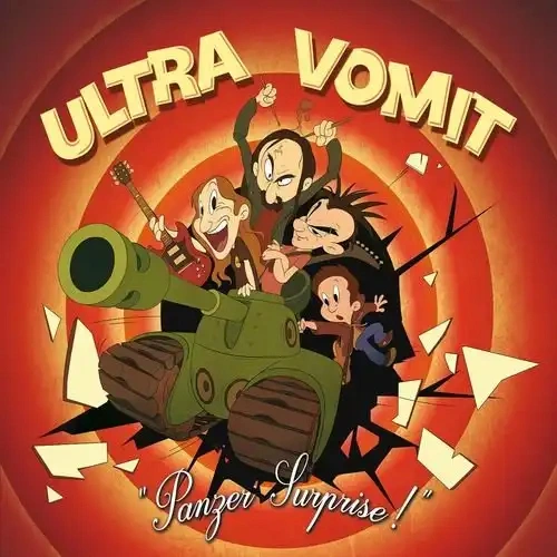 Jaquette de Ultra Vomit - Panzer Surprise 2017