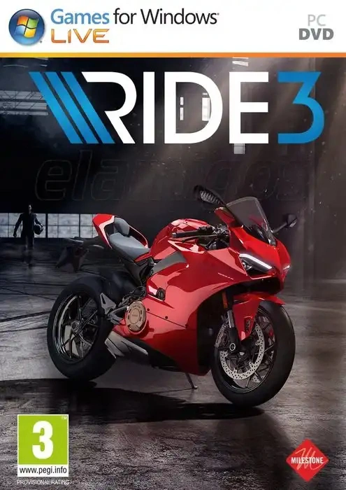 Jaquette de RIDE 3 incl Update 11 and 24DLC