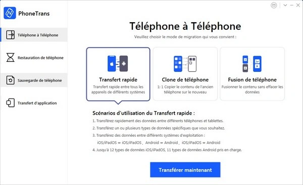 Jaquette de imobie PhoneTrans 5.3.1.20230628 Win x64 Multi + Crack