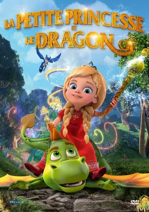 Jaquette de La Petite Princesse Et Le Dragon