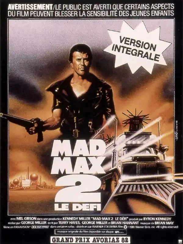 Jaquette de Mad Max 2 -1080p