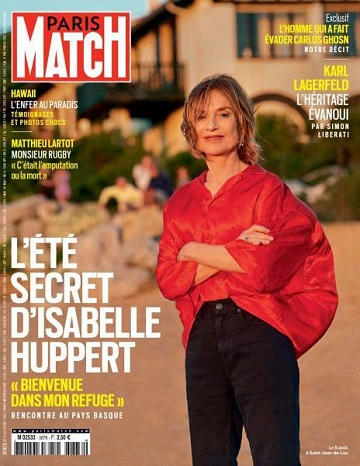 Jaquette de Paris Match - 17 Août 2023