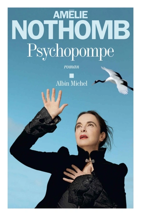 Jaquette de Psychopompe - Amélie Nothomb 2023
