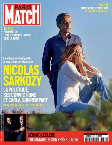 Jaquette de Paris Match - 24 Août 2023